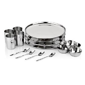 16 Piece Stainless Steel Dinner Set