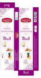 3 in 1 Lavender Incense Stick