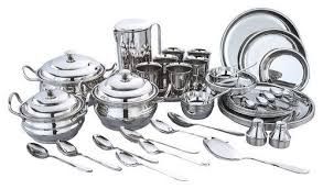 Stainless Steel Dinner Set