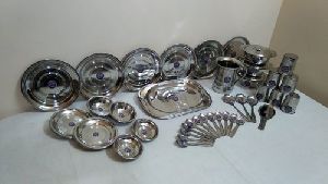 Stainless Steel Dinner Set