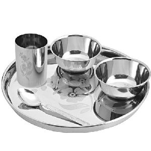 Stainless Steel Dinner Set