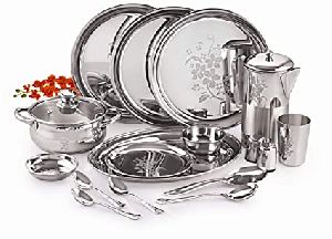 Stainless Steel Dinner Set