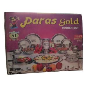 Stainless Steel Dinner Set