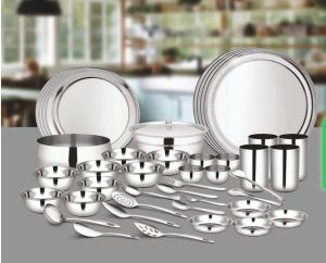 Stainless Steel Dinner Set