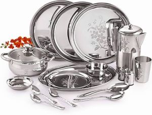 Stainless Steel Dinner Set