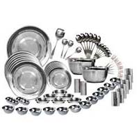 Stainless Steel Dinner Set